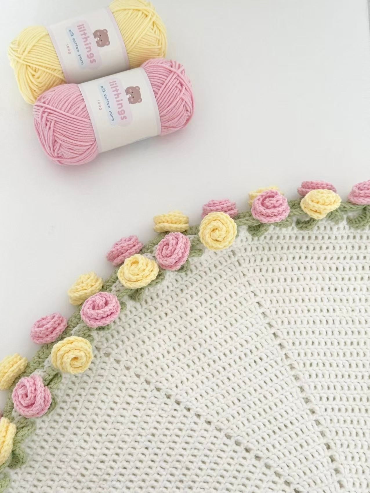 Flower Blanket Bouquet (10 Yarn Pack)