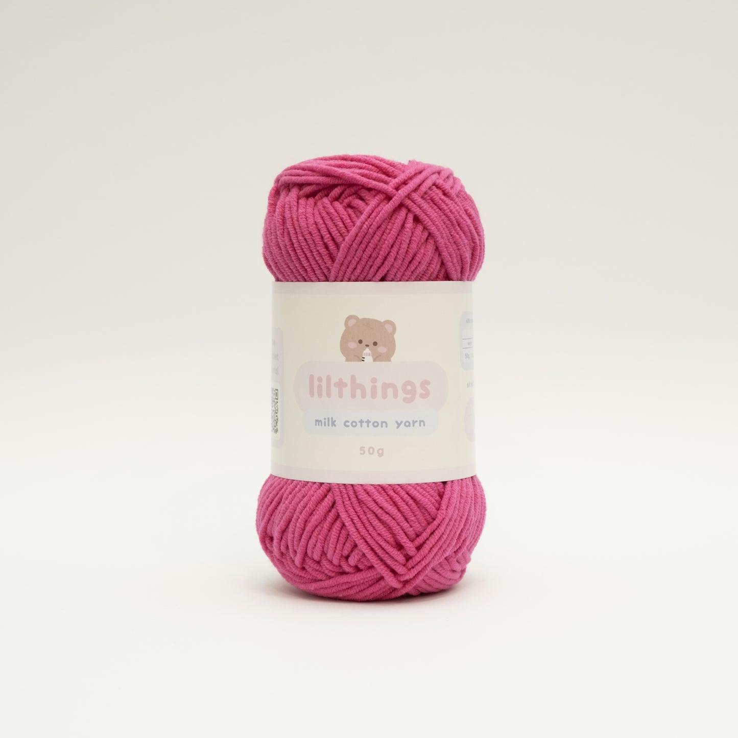 PRE-ORDER 50g milk cotton yarn