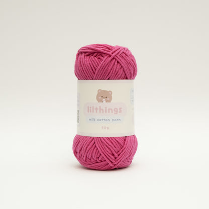 PRE-ORDER 50g milk cotton yarn