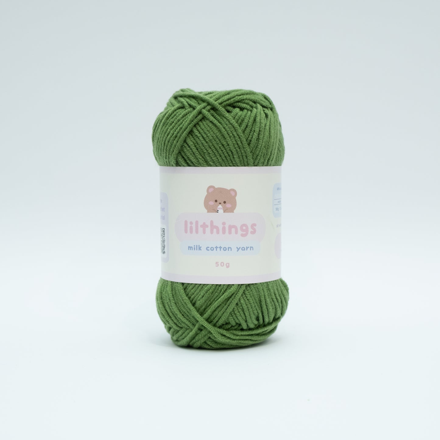 PRE-ORDER 50g milk cotton yarn