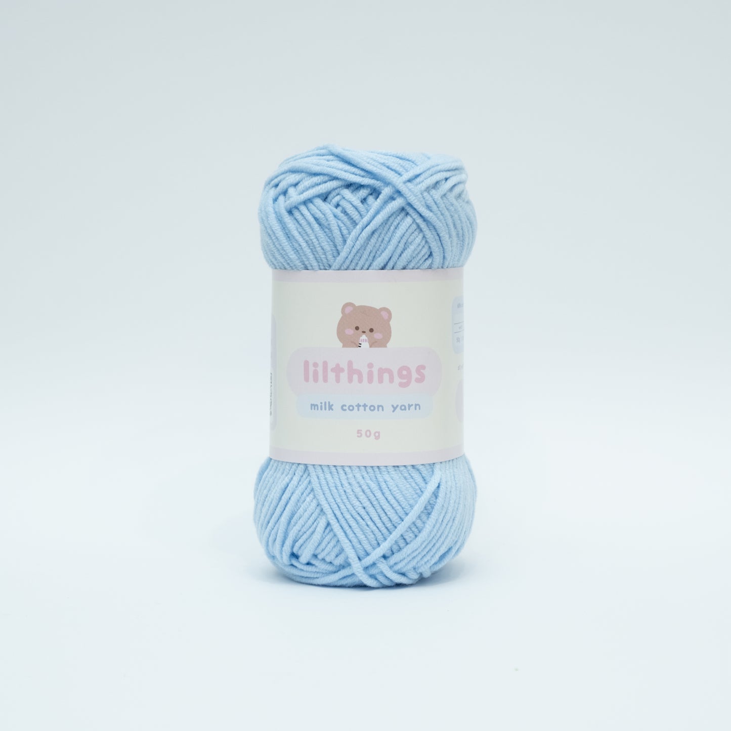 PRE-ORDER 50g milk cotton yarn