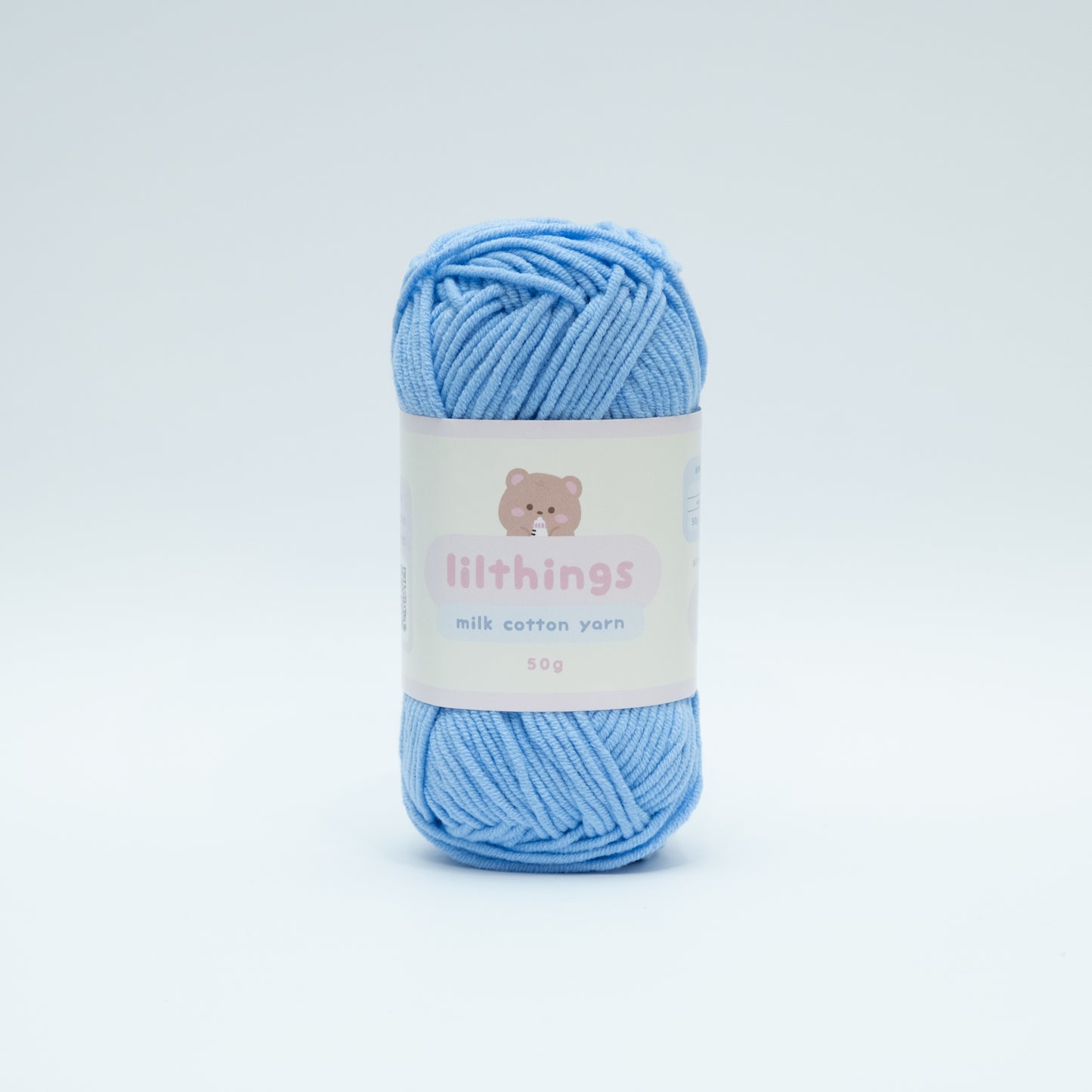 PRE-ORDER 50g milk cotton yarn