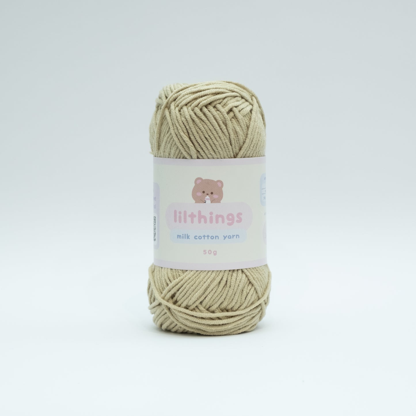 PRE-ORDER 50g milk cotton yarn
