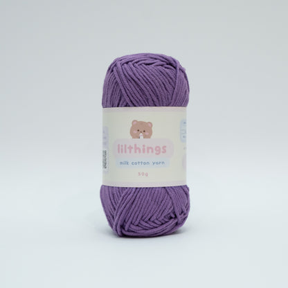 PRE-ORDER 50g milk cotton yarn