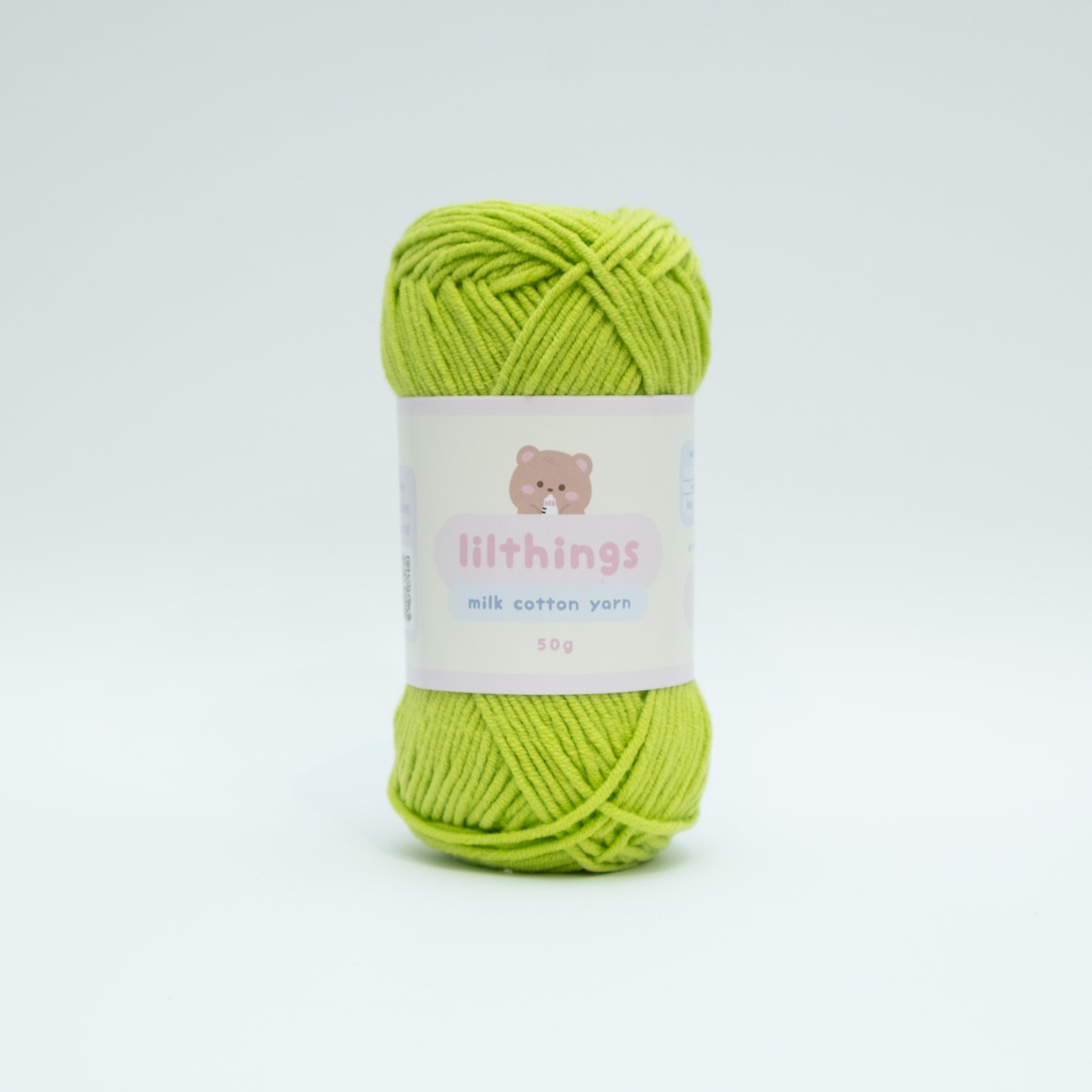 PRE-ORDER 50g milk cotton yarn