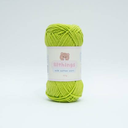 PRE-ORDER 50g milk cotton yarn