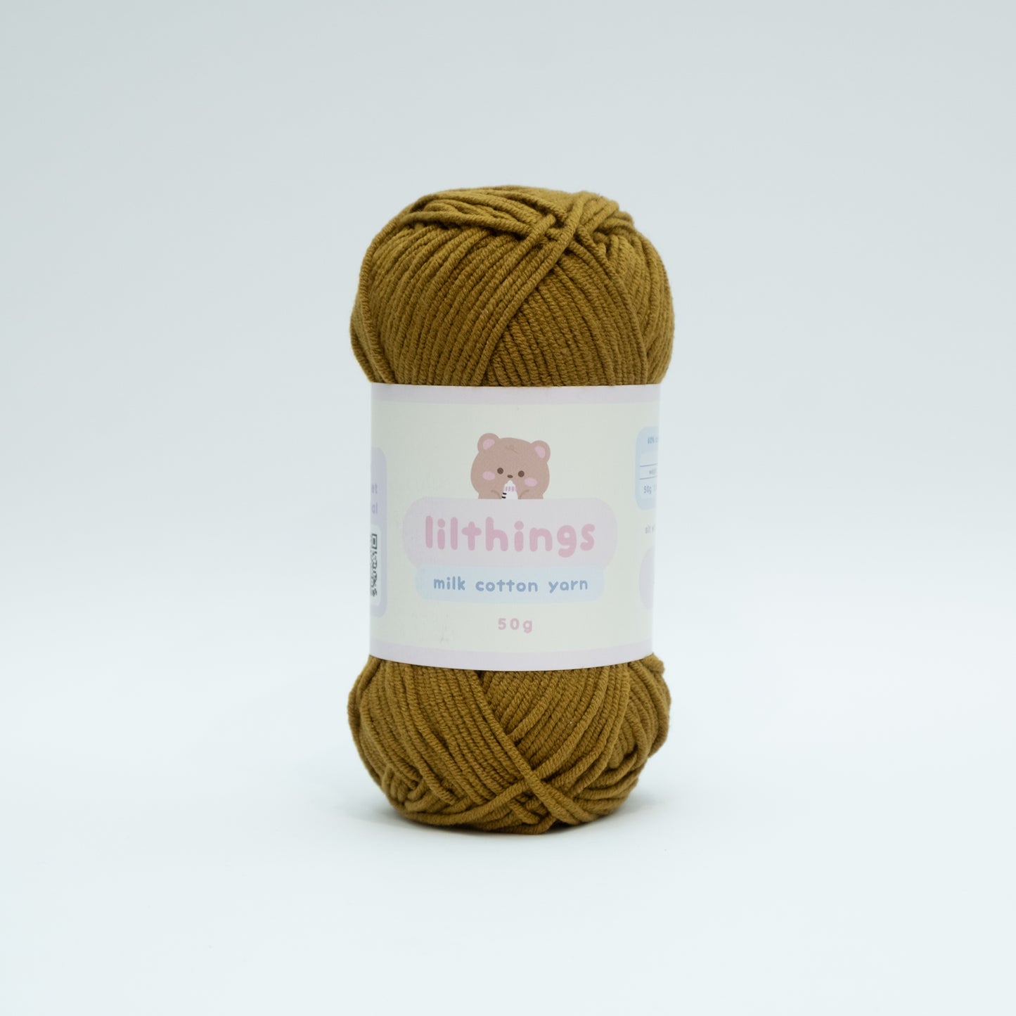 PRE-ORDER 50g milk cotton yarn