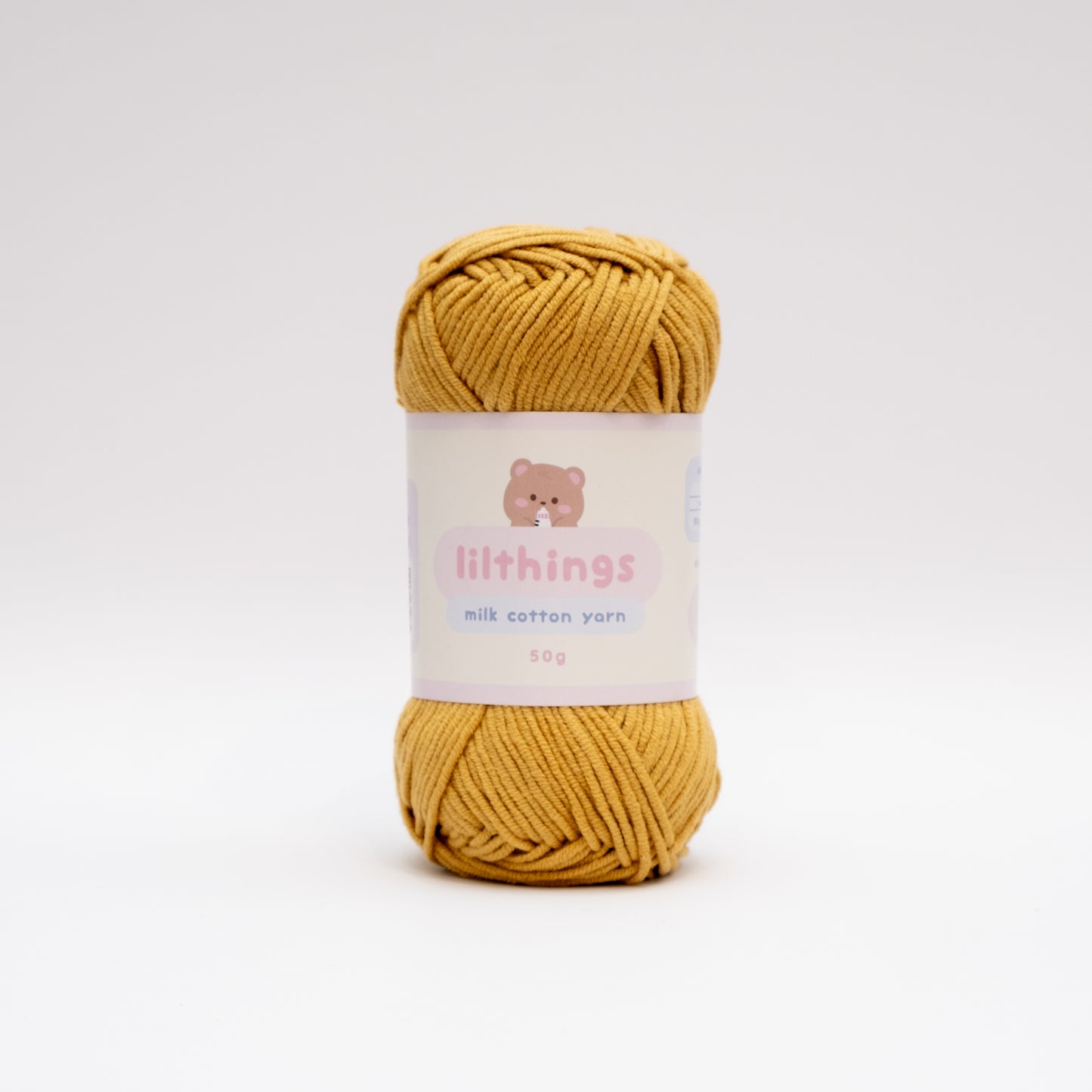 PRE-ORDER 50g milk cotton yarn