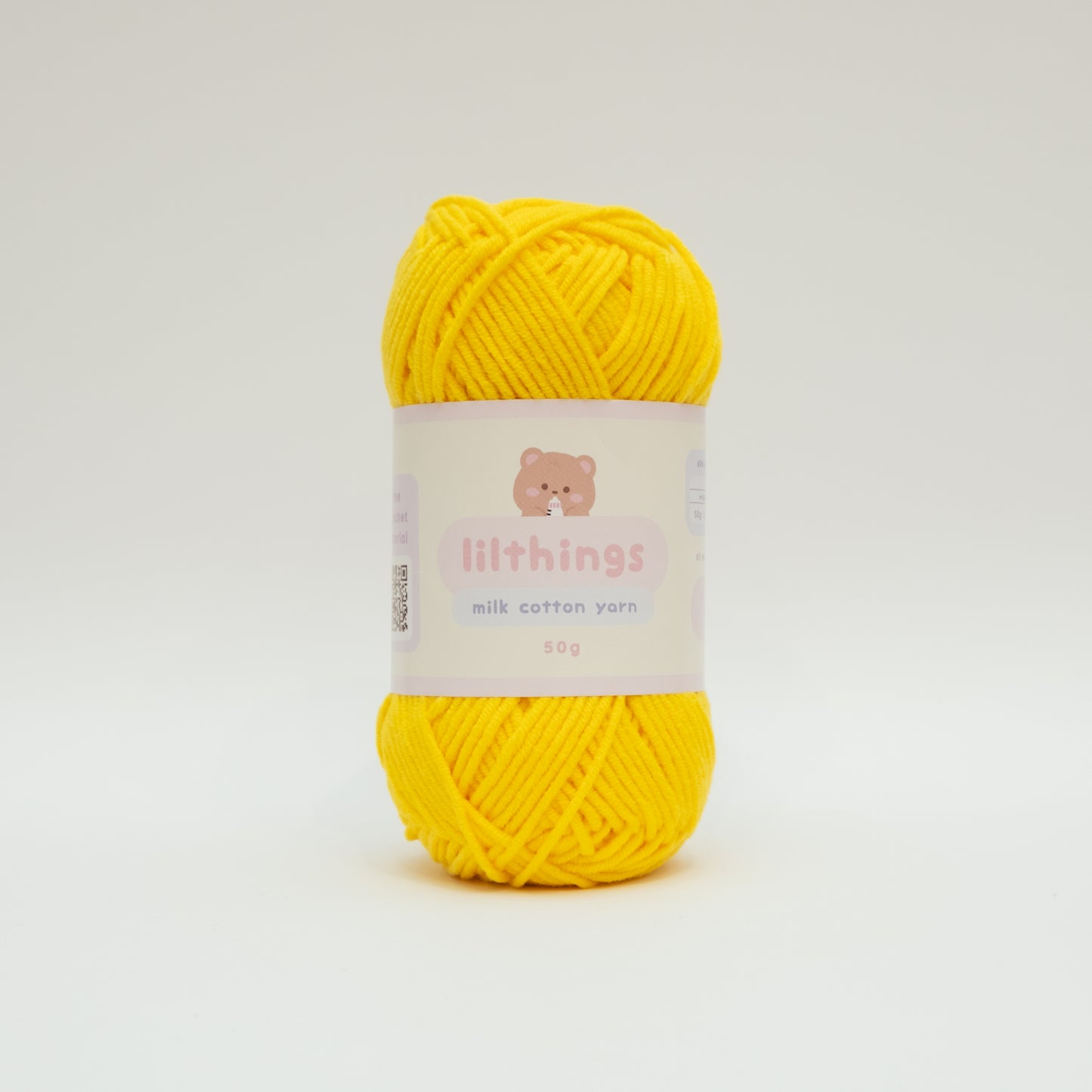 PRE-ORDER 50g milk cotton yarn