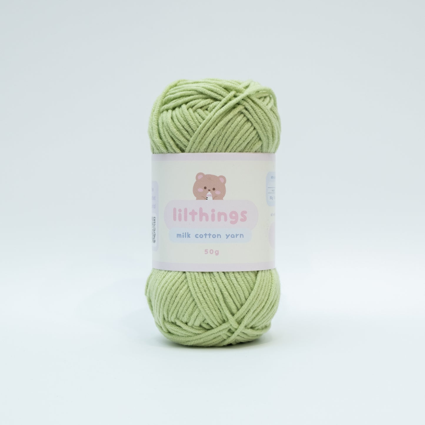 PRE-ORDER 50g milk cotton yarn
