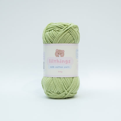 PRE-ORDER 50g milk cotton yarn