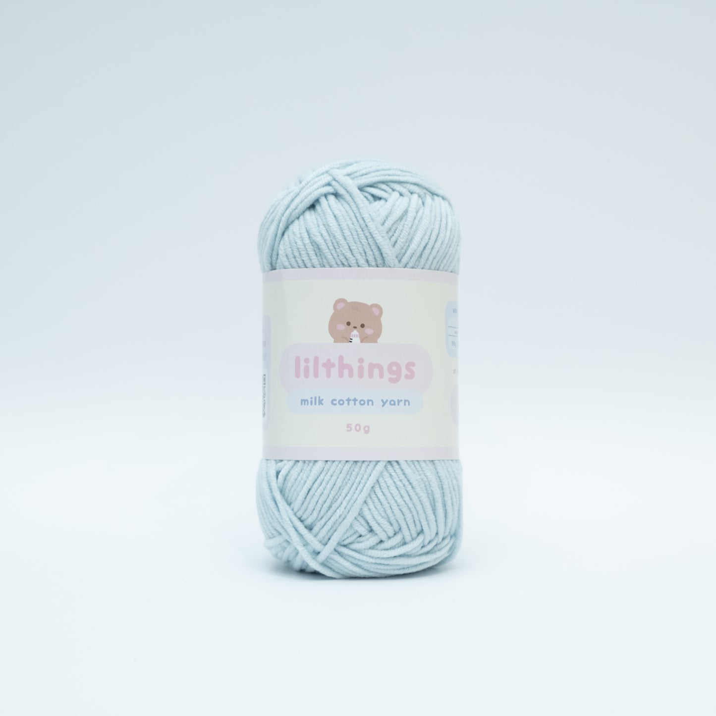 PRE-ORDER 50g milk cotton yarn