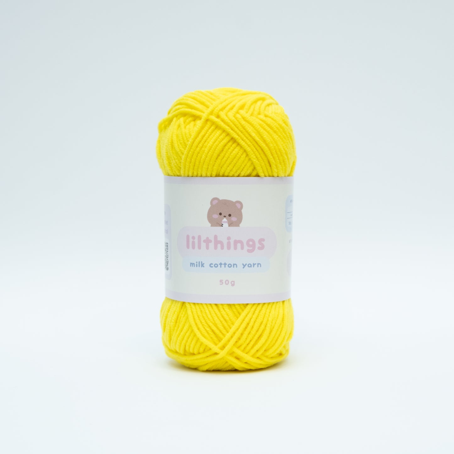 PRE-ORDER 50g milk cotton yarn