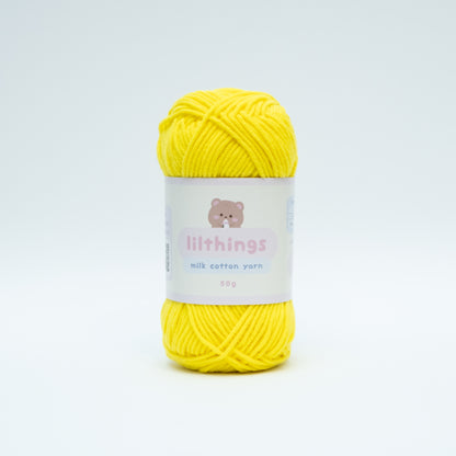 PRE-ORDER 50g milk cotton yarn