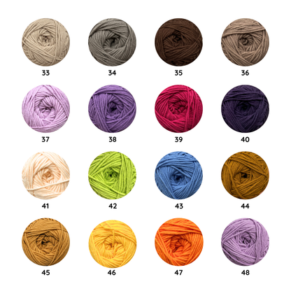 PRE-ORDER milk cotton yarn