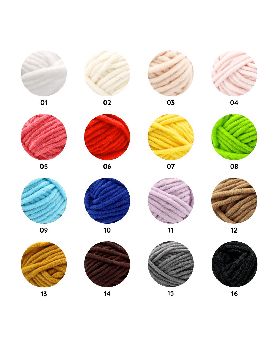 light plush yarn 50g – Lilthings World